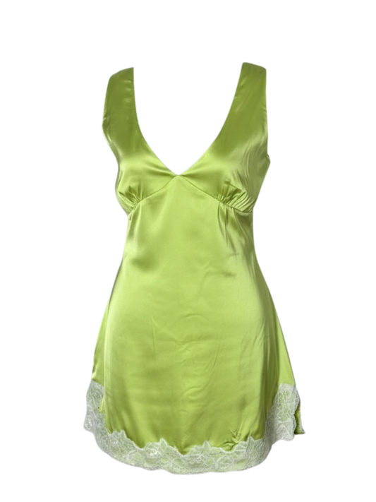 Mini Lace Citrus Dress (Large)