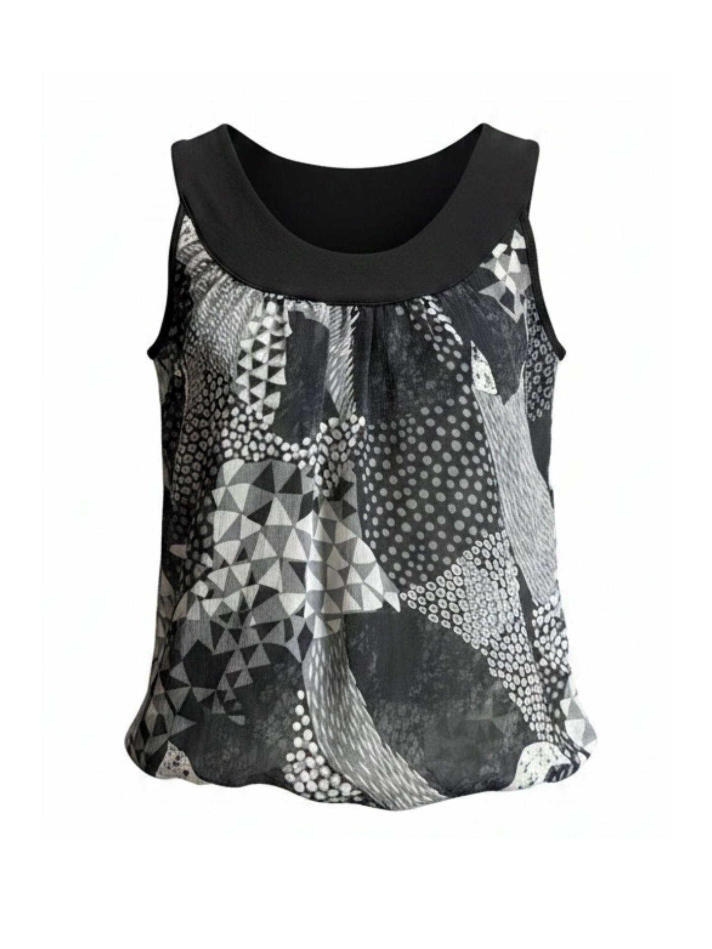 Abstract Polka Dots Top (medium)