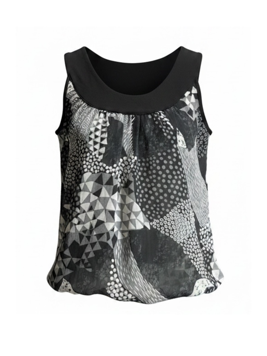 Abstract Polka Dots Top (medium)