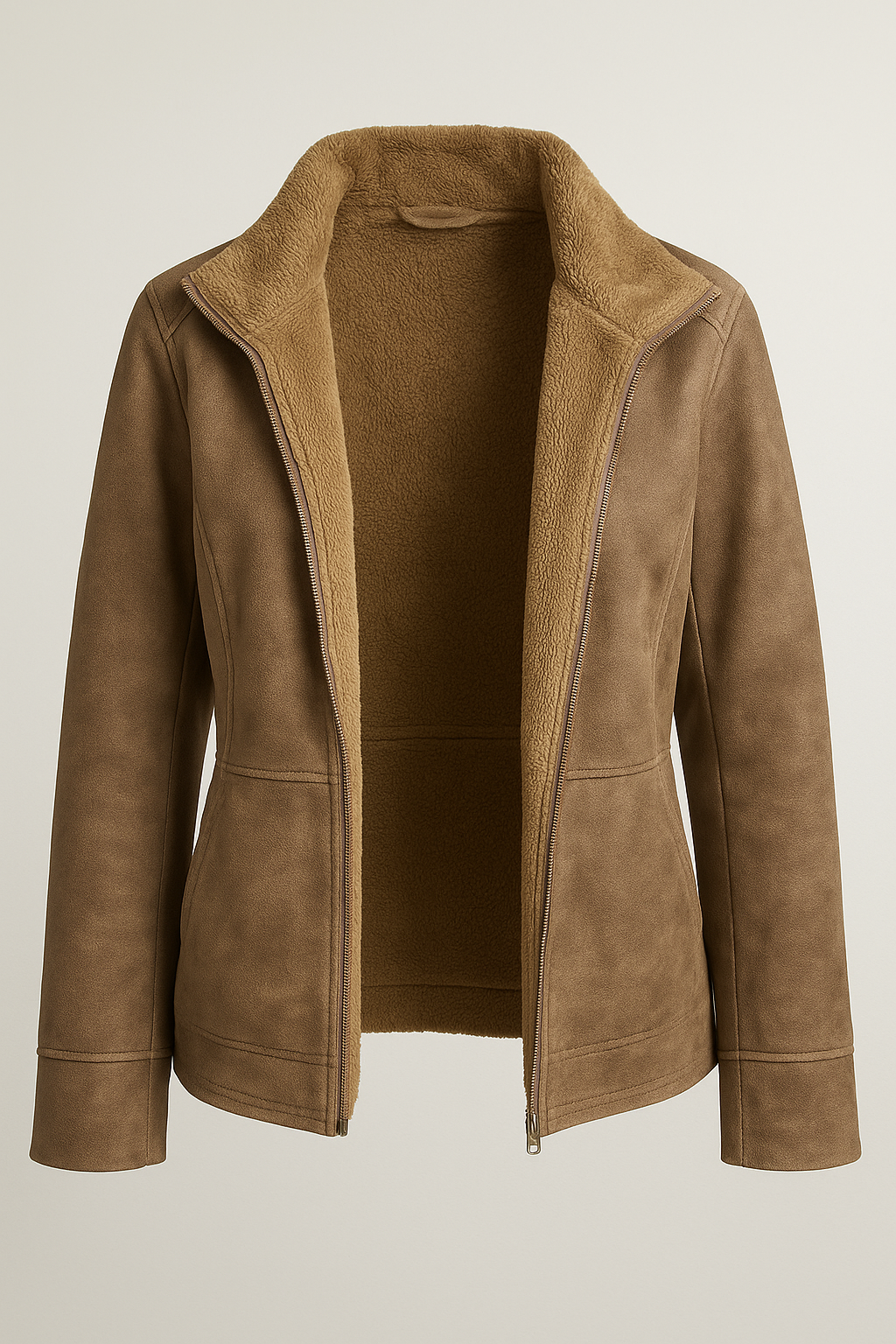 Brown Vintage Suede Jacket