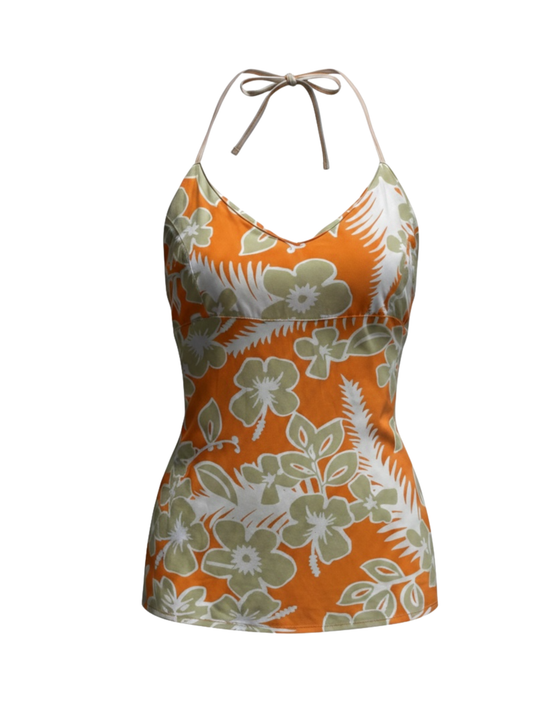 Halter Floral Top (Medium)