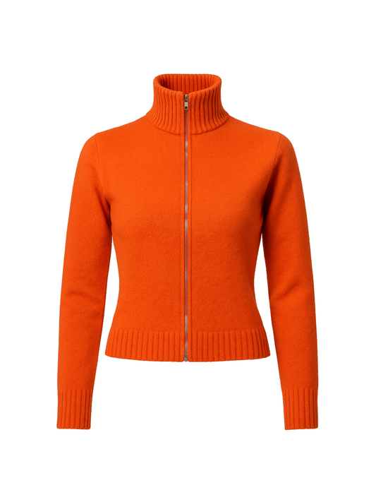 Orange Wool Jacket