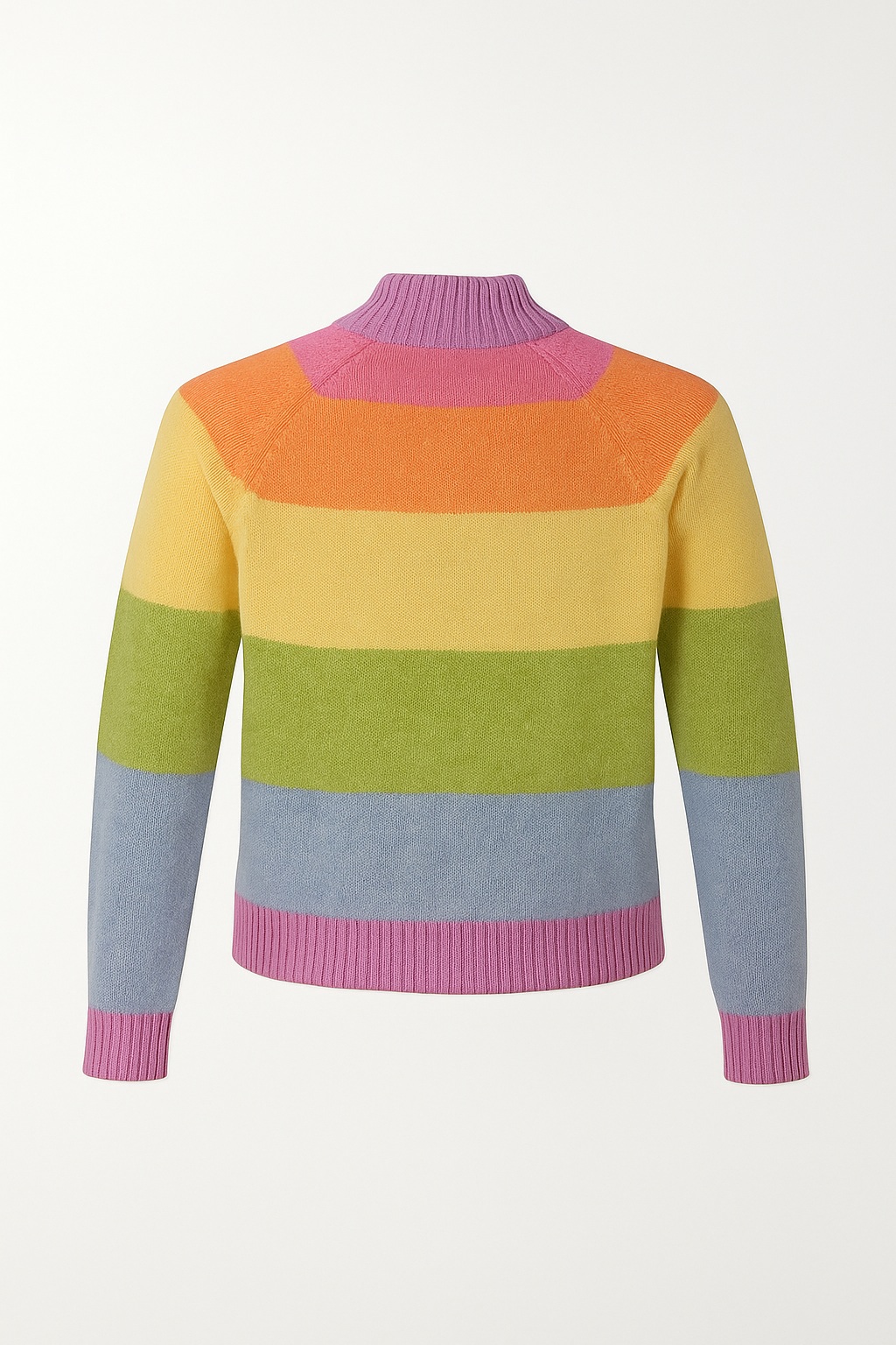 Vintage Striped Knit Jacket