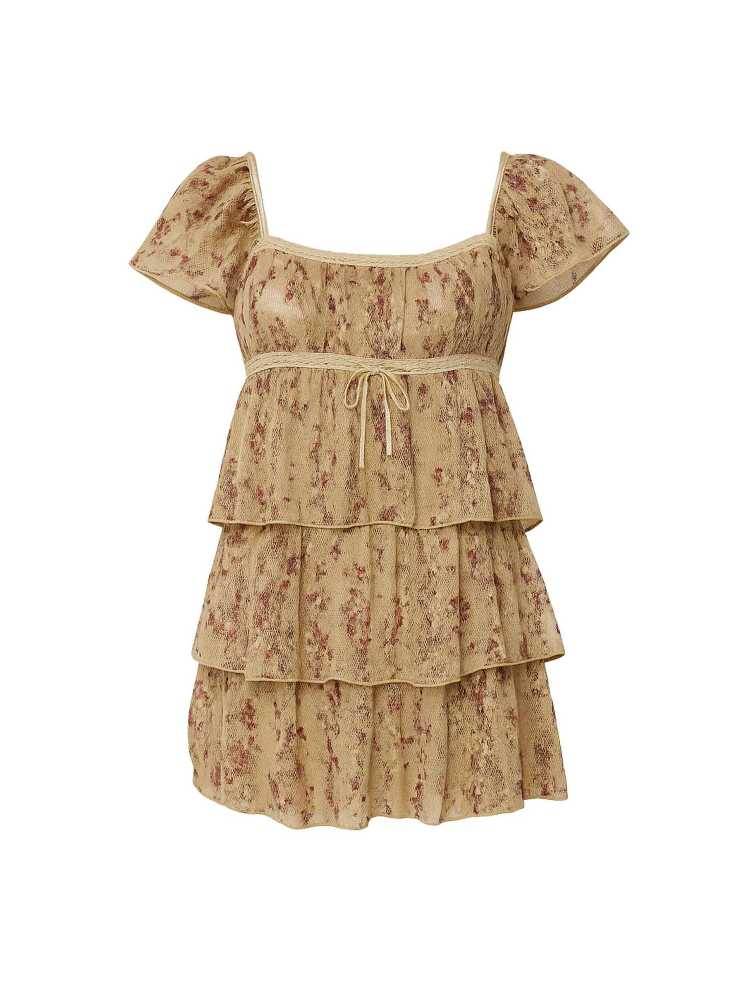 Floral Ruffle Blouse