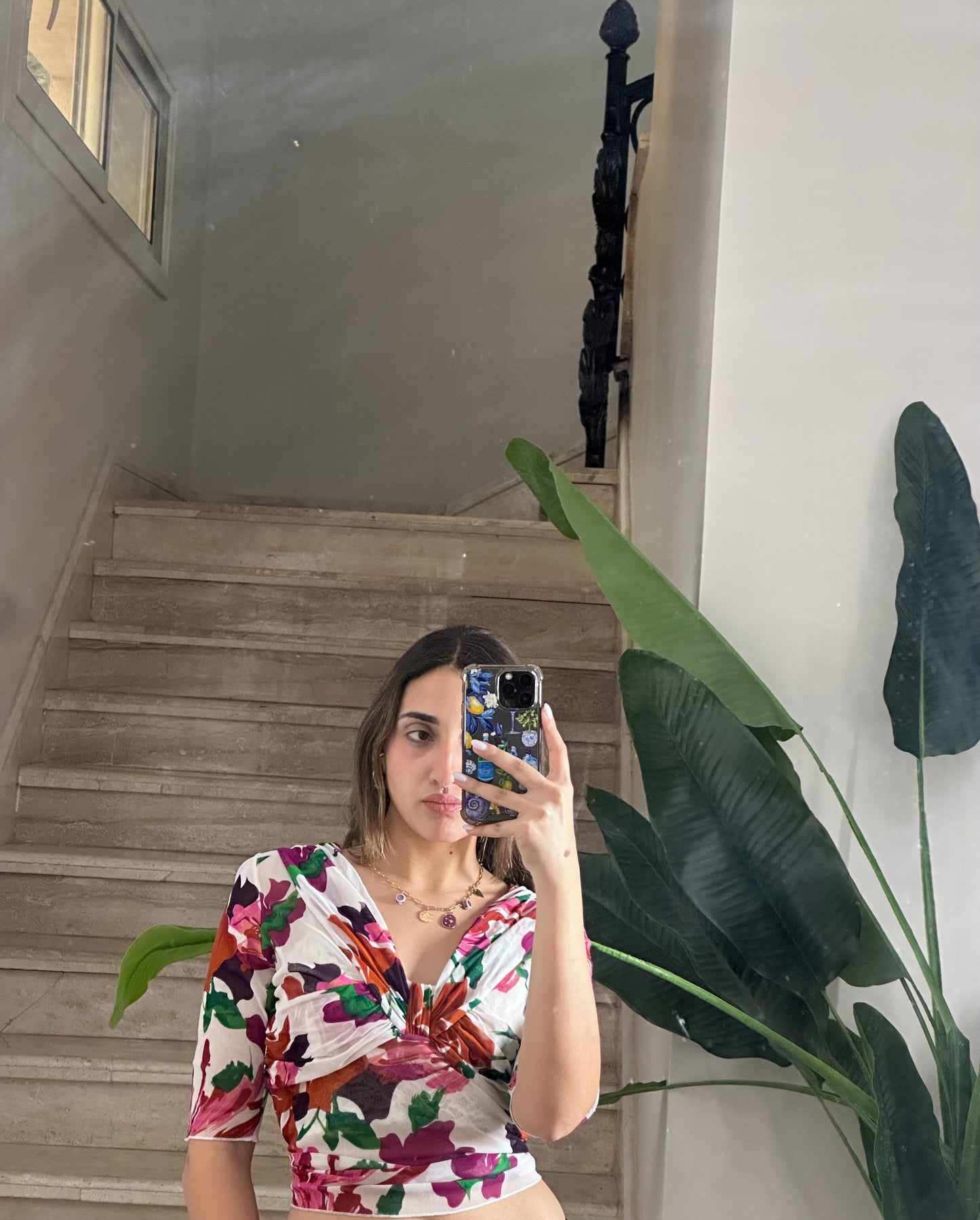 Spring Floral Top (Large)