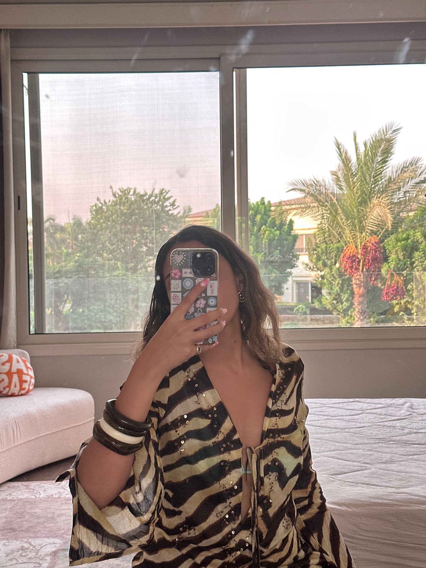 Brown Zebra Coverup (Small)