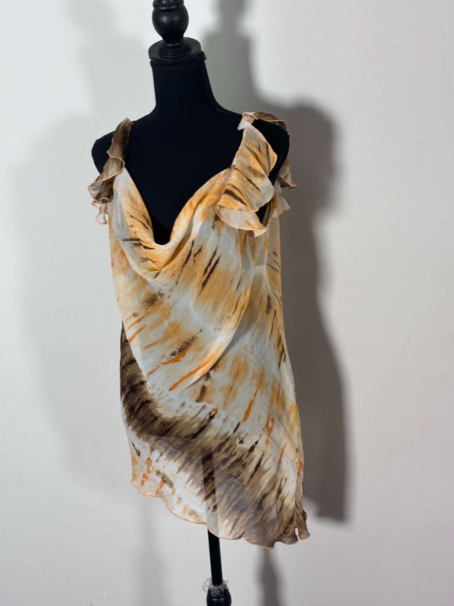 Sheer Asymmetrical Top (Medium)