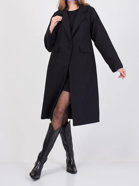 Black Mid Coat