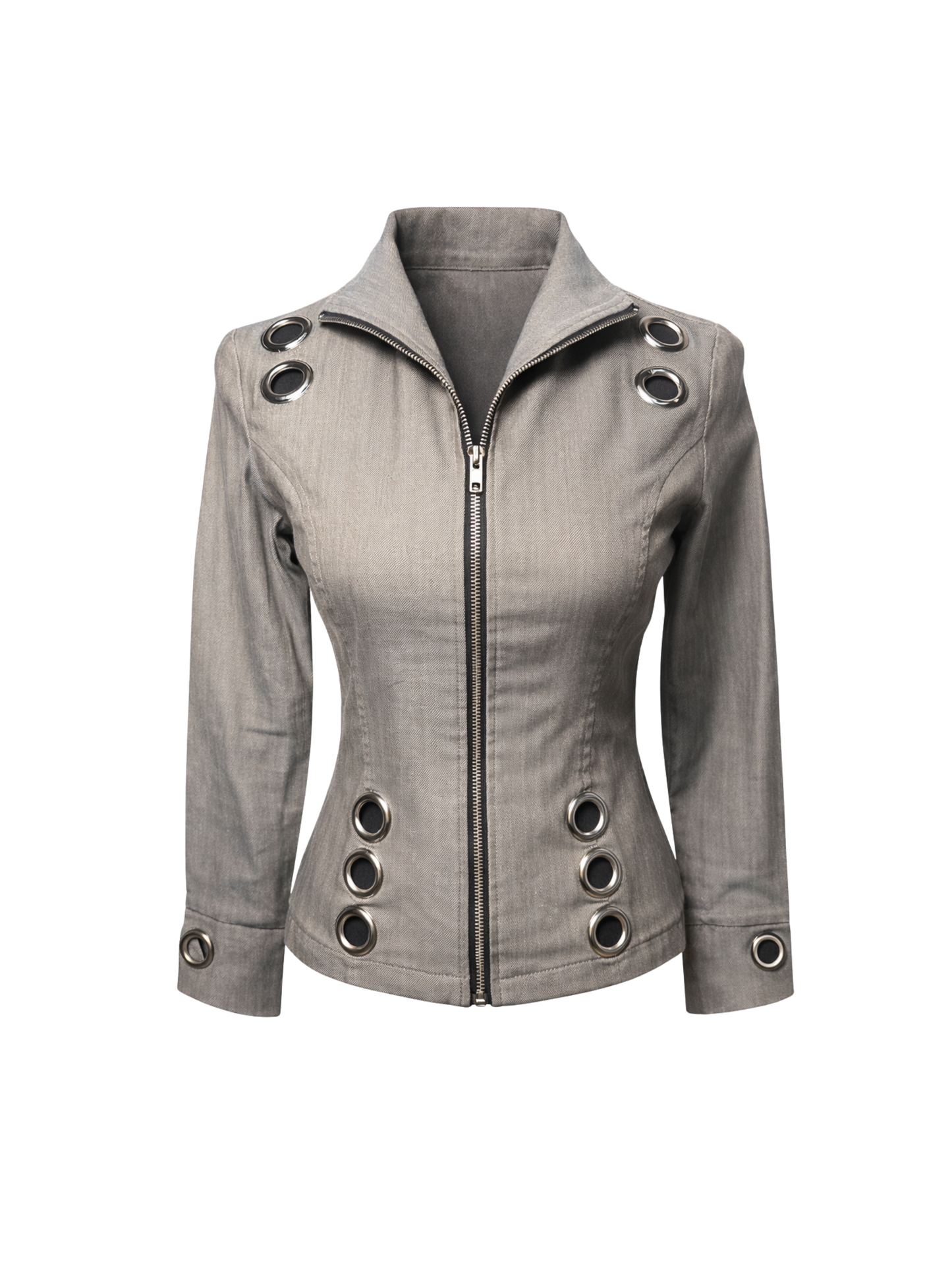 Fitted Metal Ring Denim (Small)