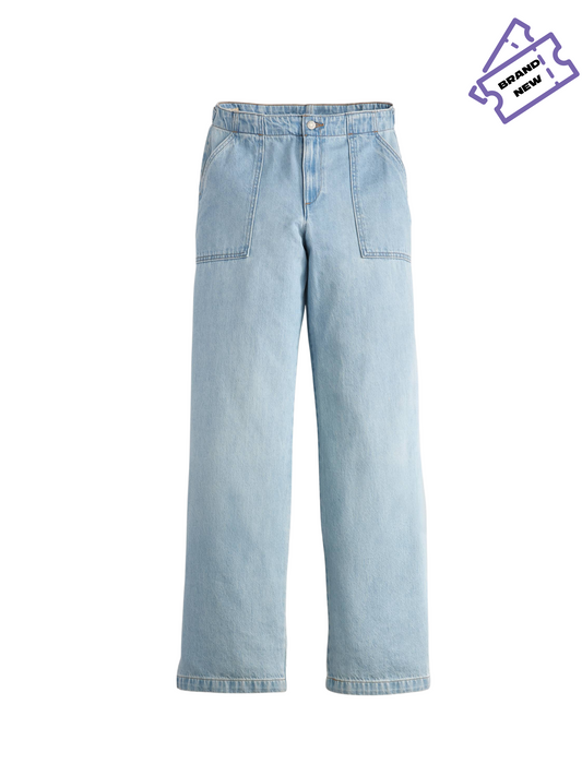 Wide Leg Denim - Bershka