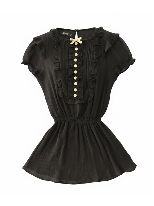 Ruffle Bow Top