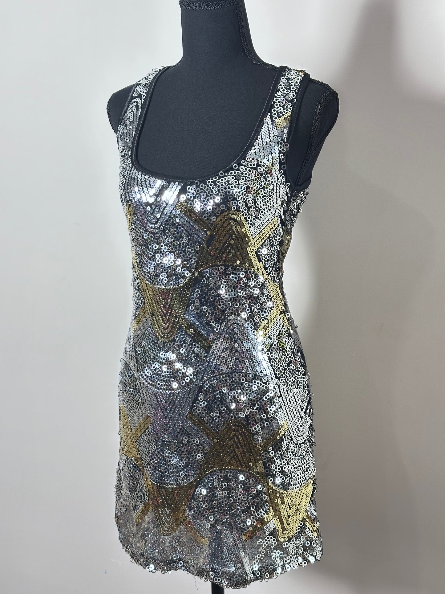 Gold & Silver Dress (Medium)