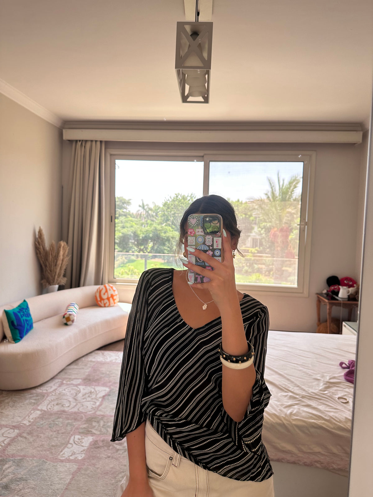 Striped Coverup (Large)