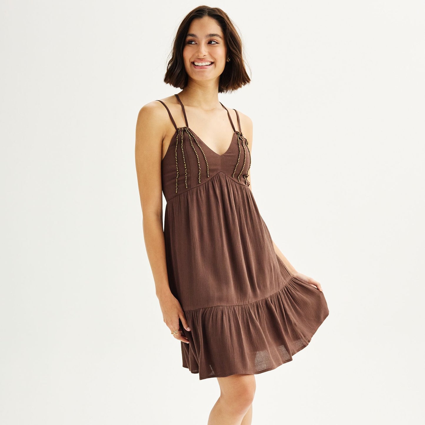 Beaded Dress - Pull & Bear