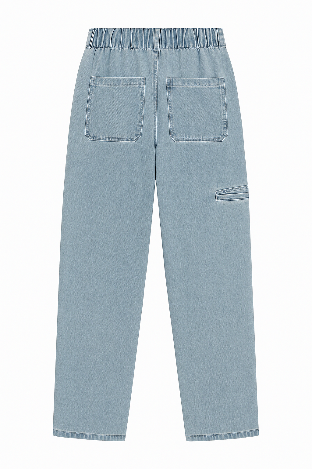 Wide Leg Denim - Bershka