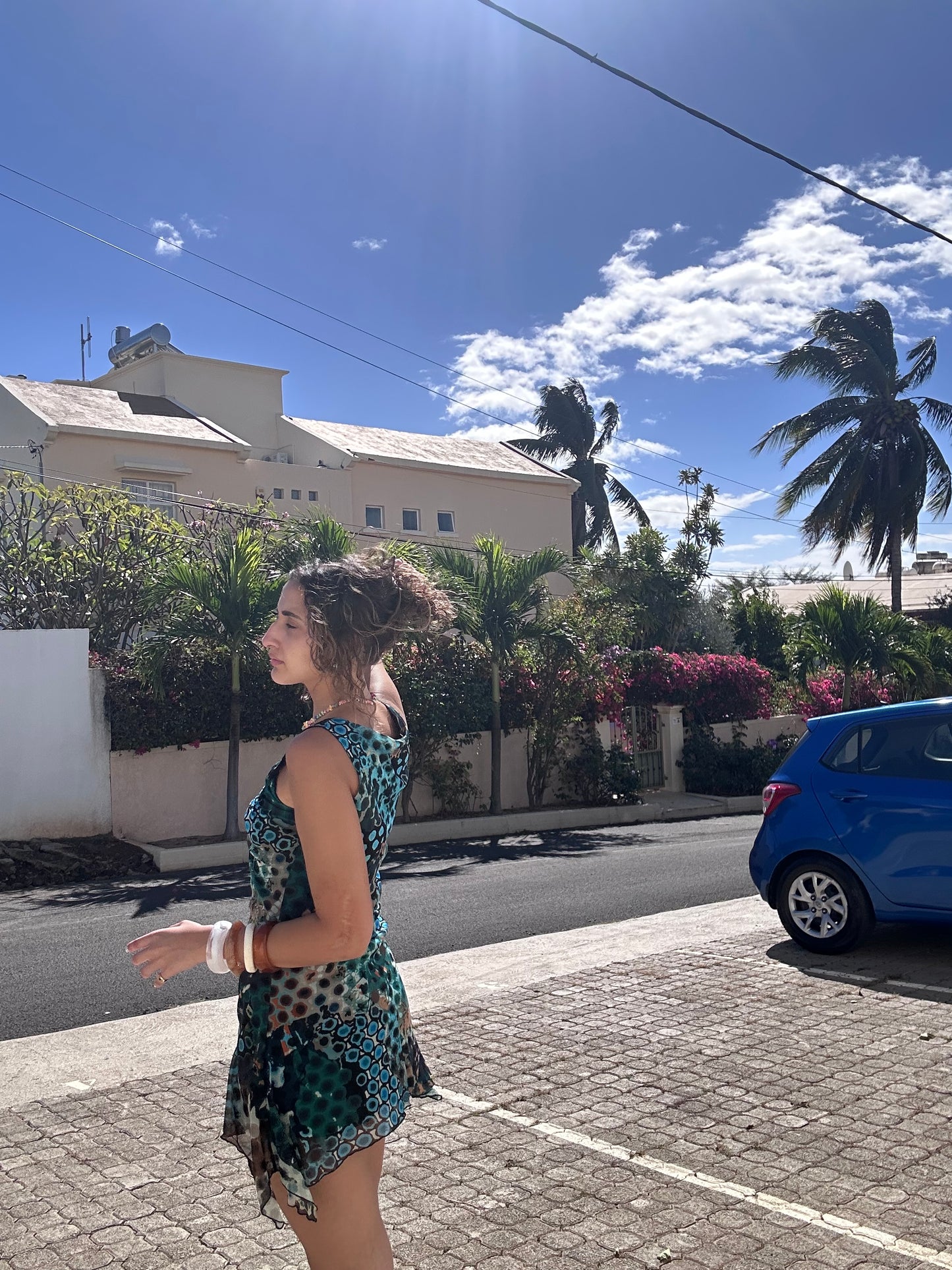 Patterned Y2K dress (medium)