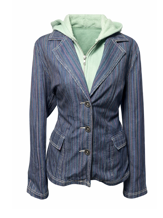 Detachable Hood Denim (X Large)