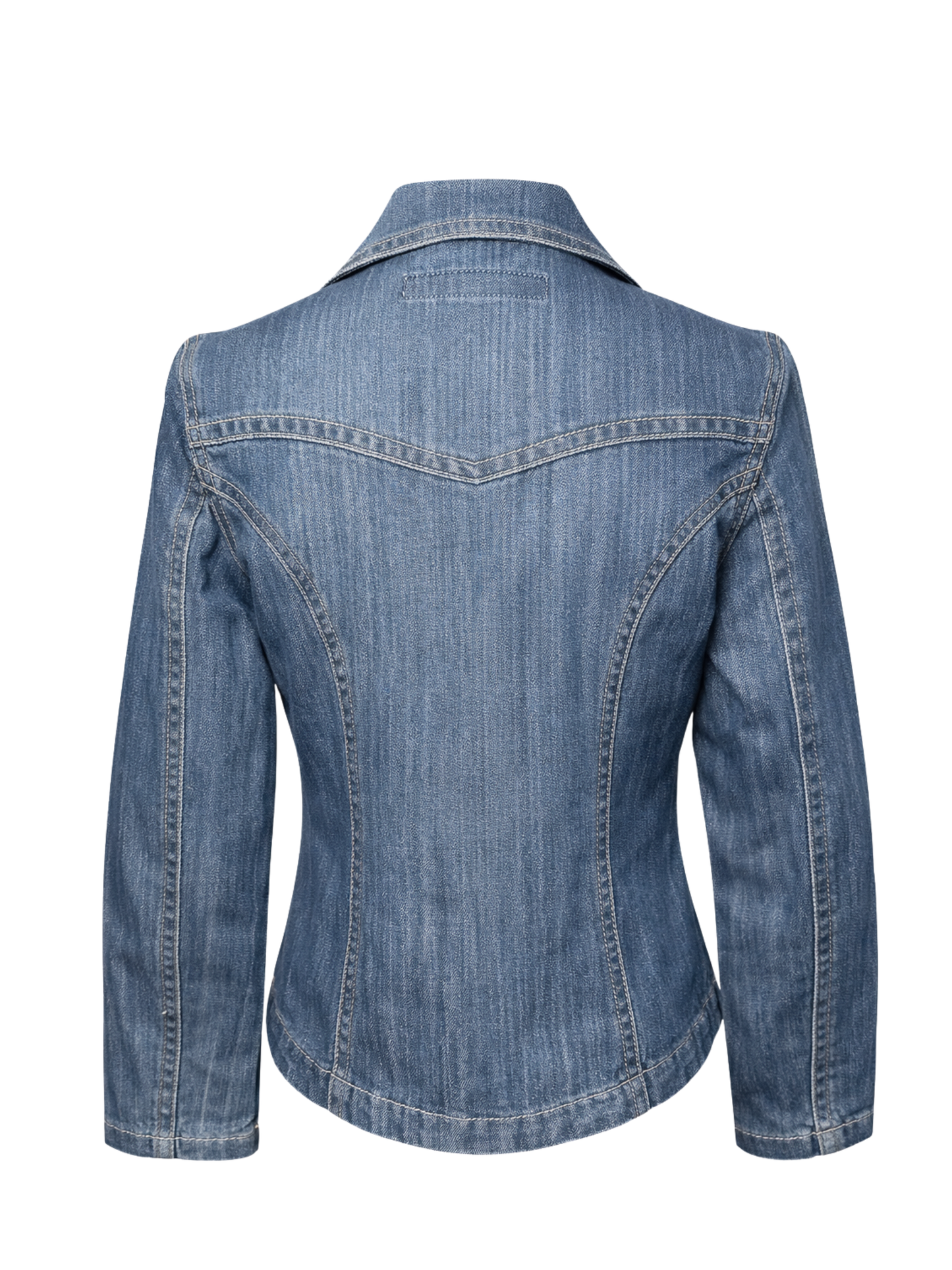 Fitted Patterned Denim (Small)