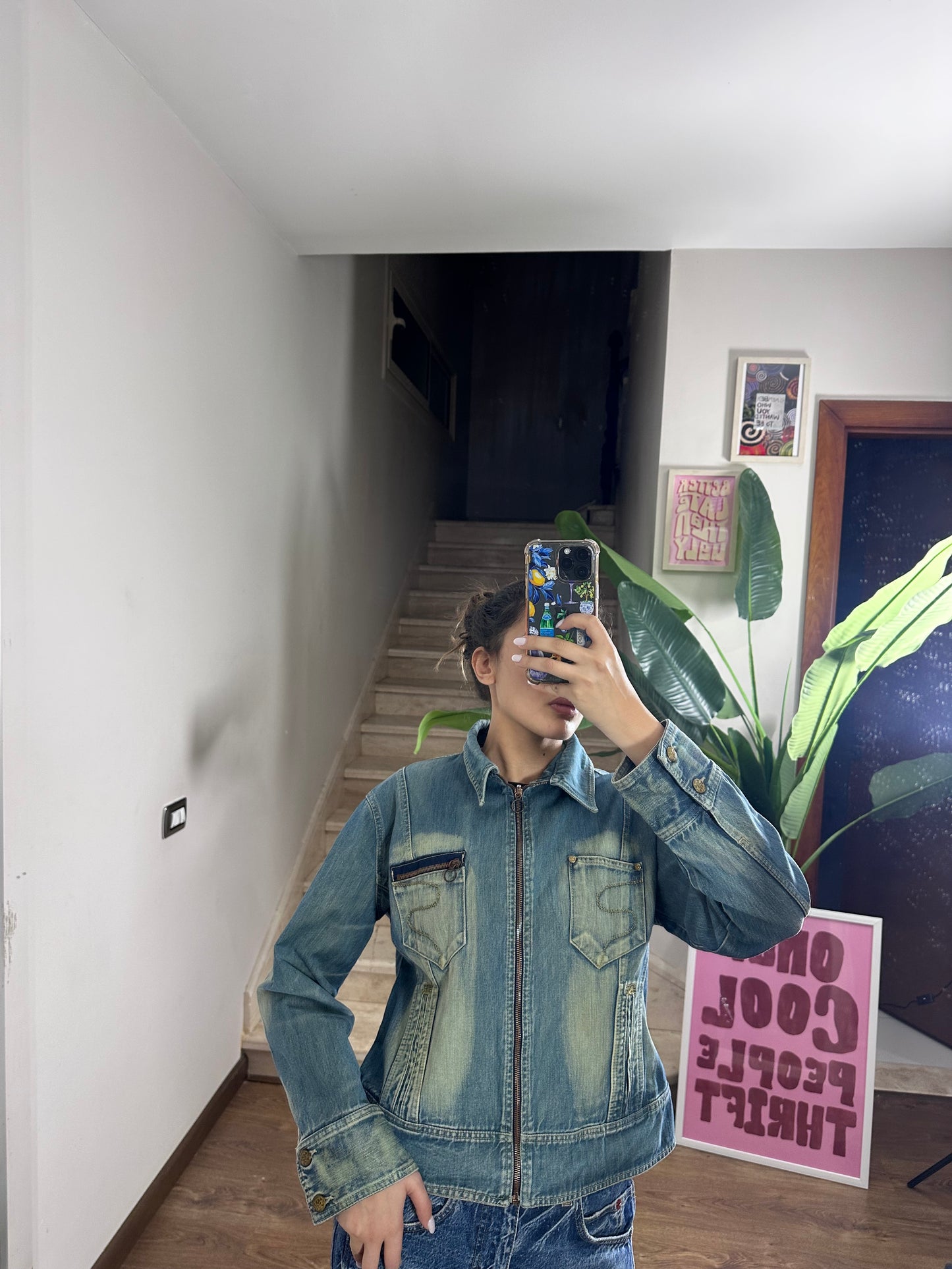 Embroidered Denim (XXL)