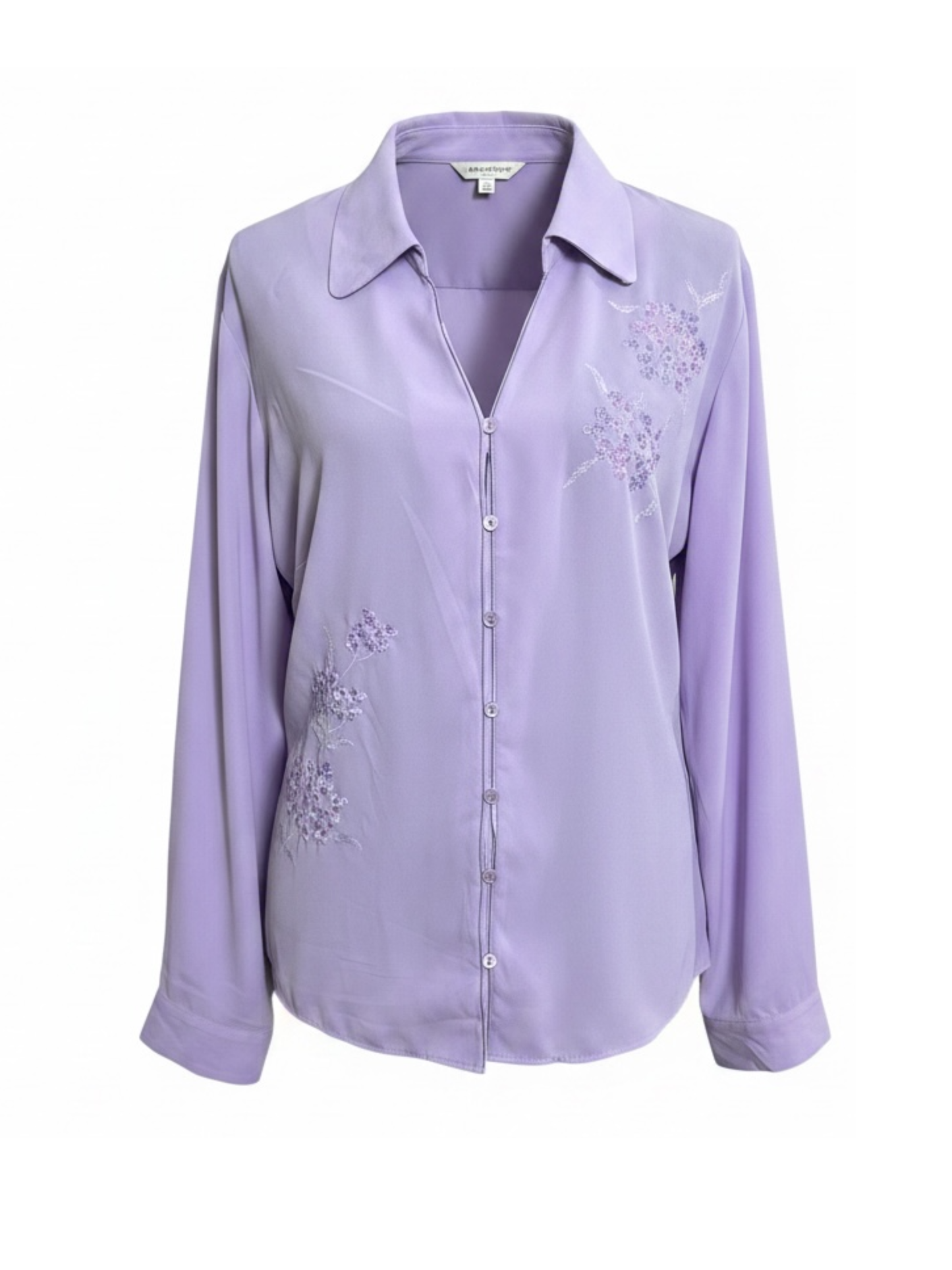 Purple Floral Chemise (X Large)