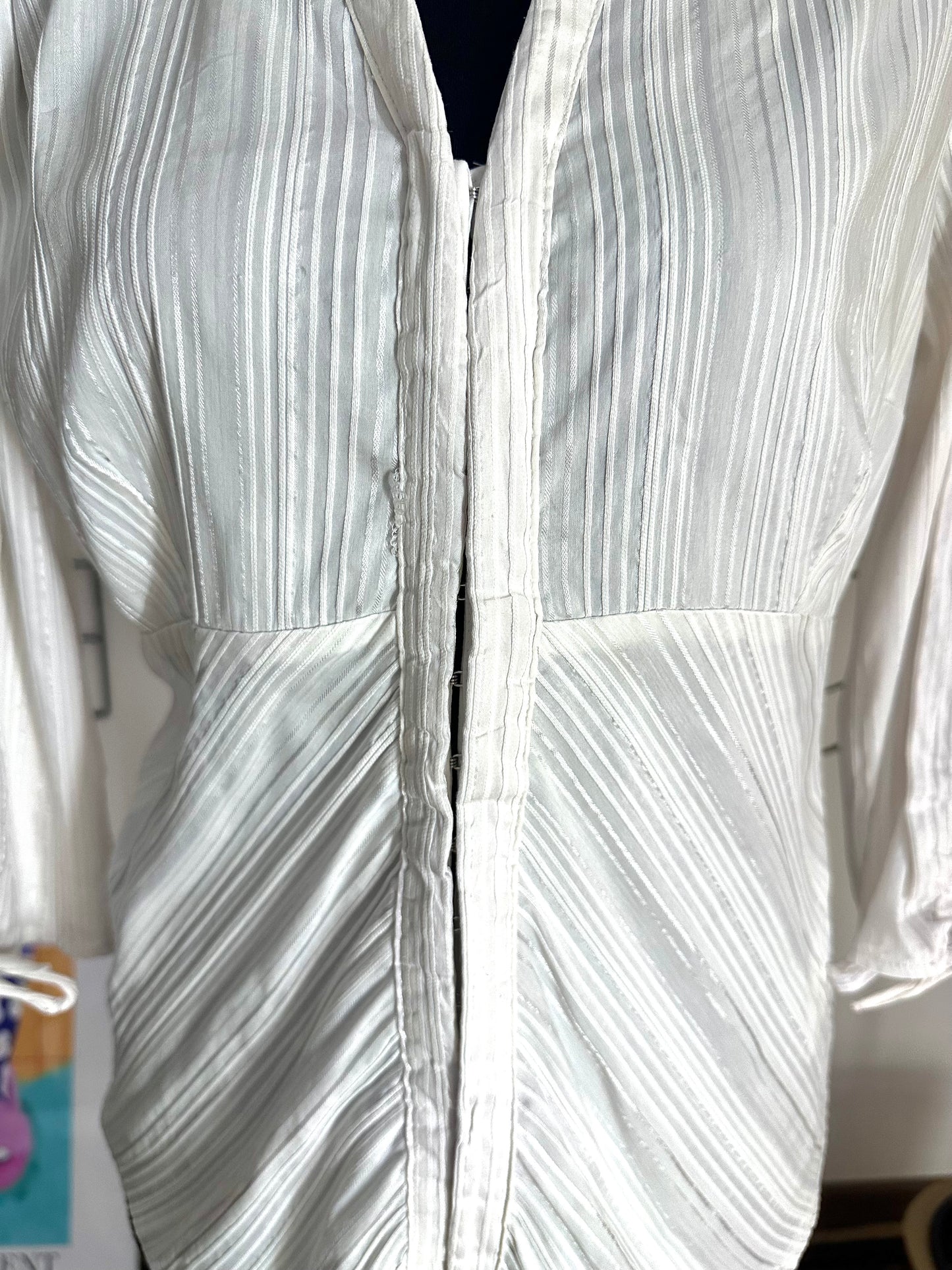 Mesh Striped Shirt (Large)