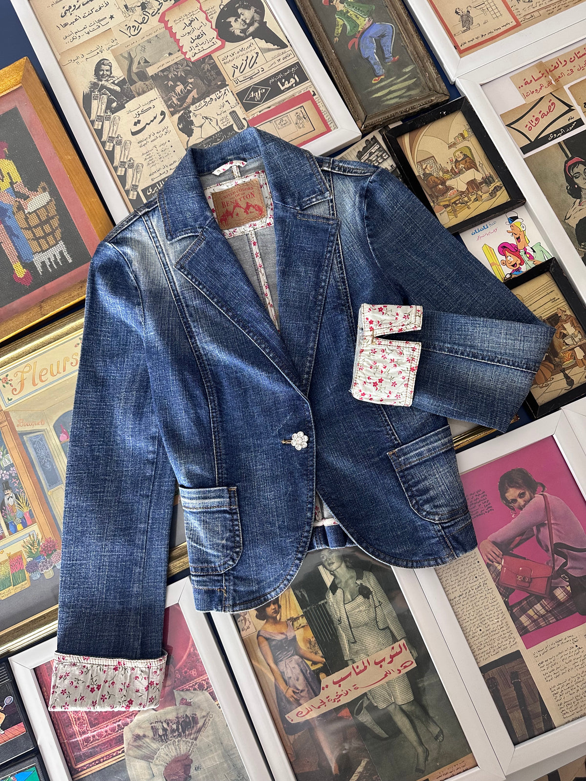 Denim Blazer (Small)