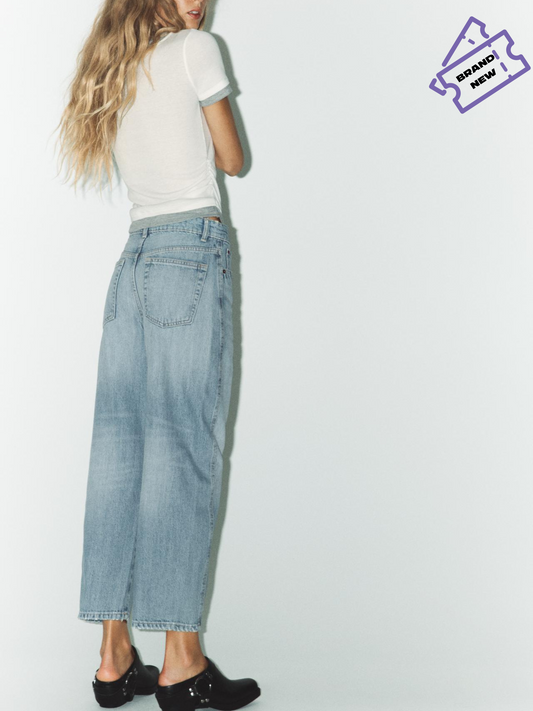 Rounded Jeans - Zara