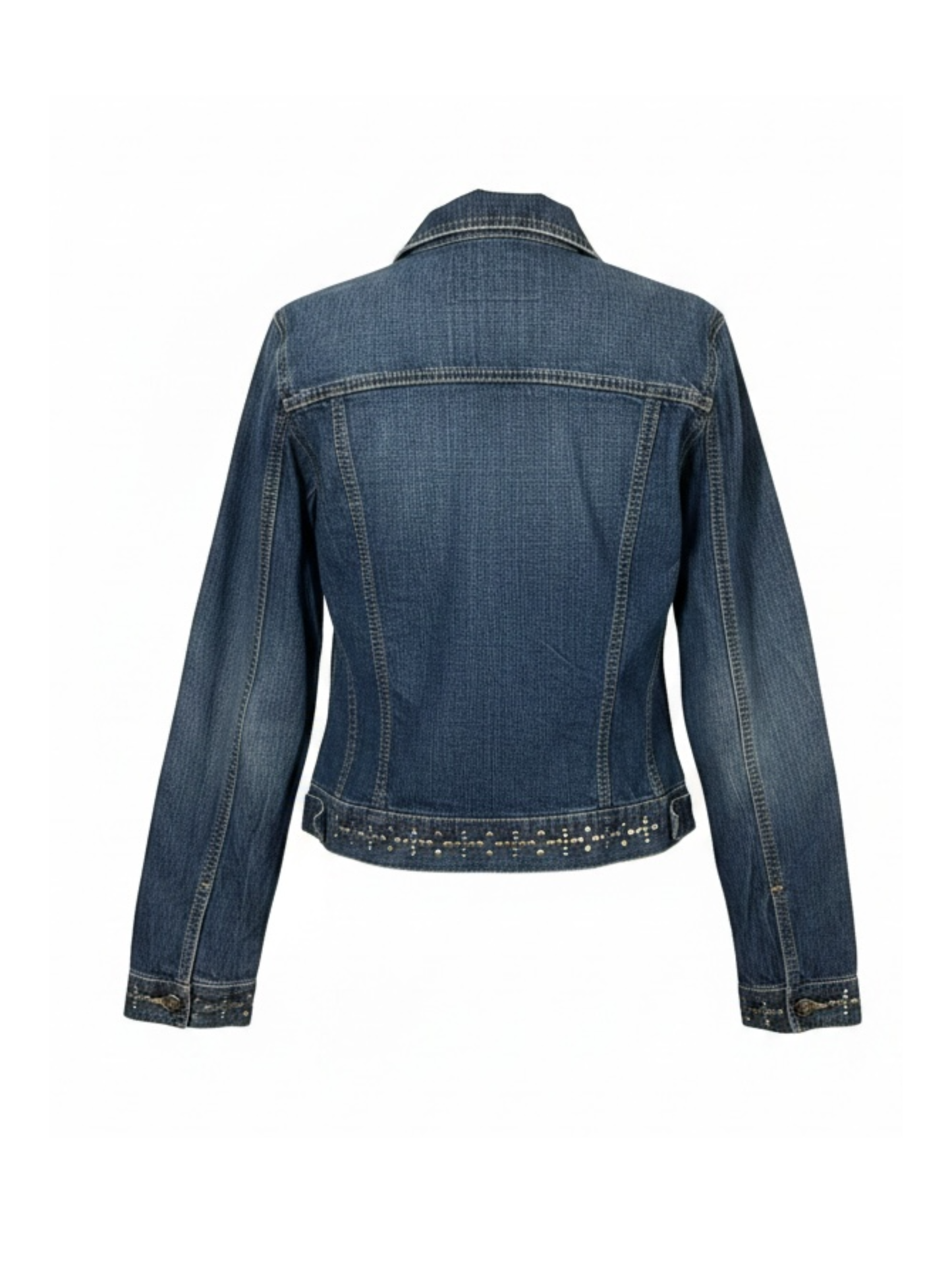 Gold Studded Denim (Large)