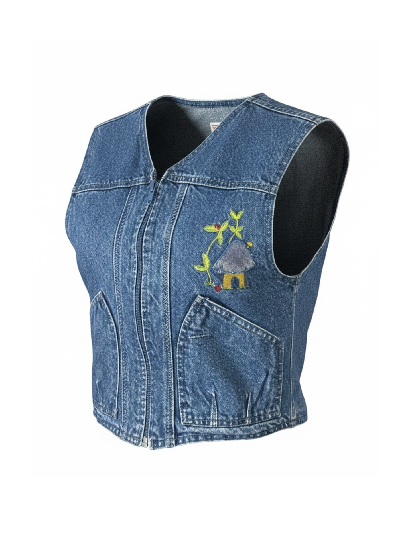 Denim Vest (Medium)