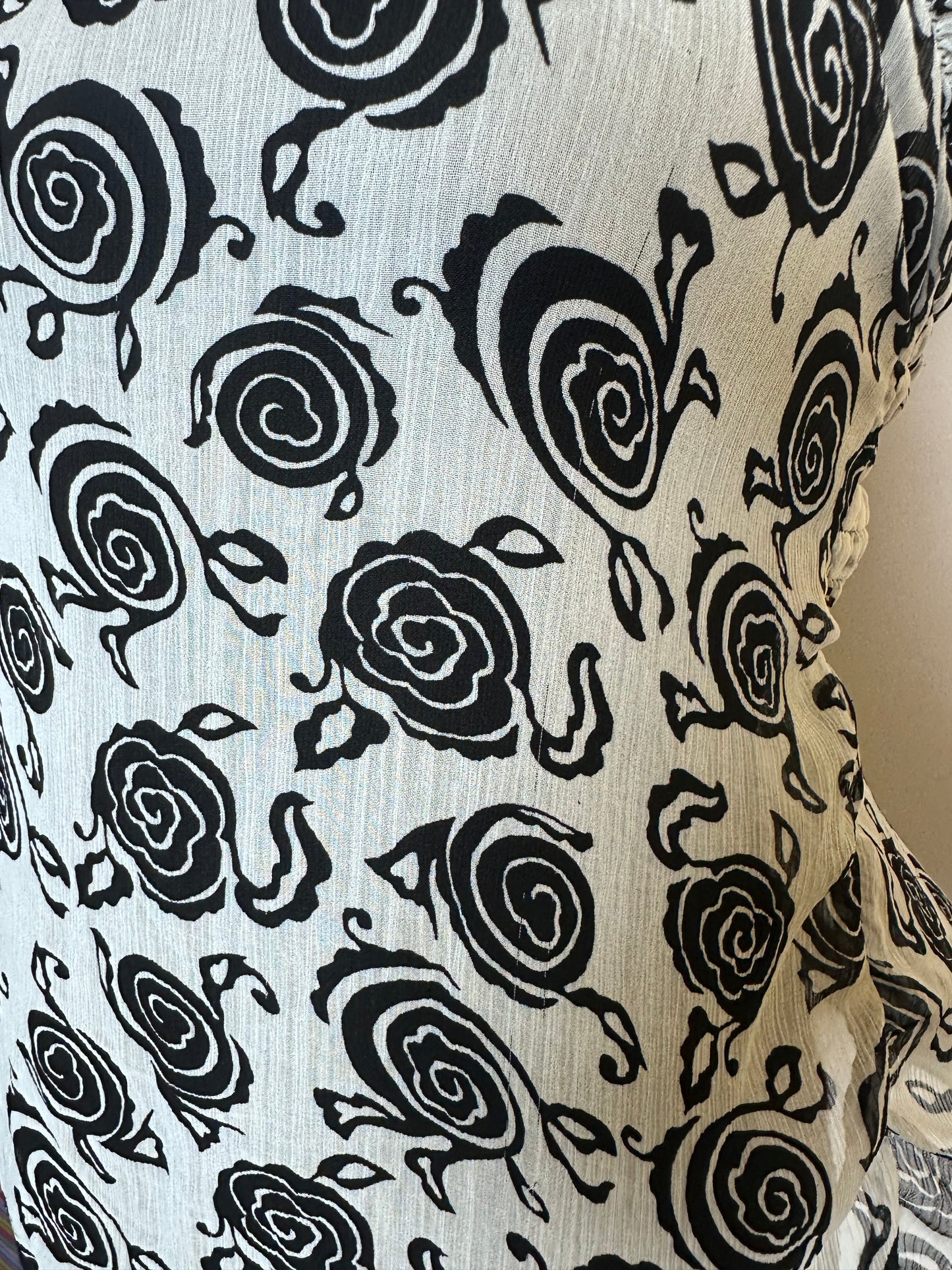 Rose Print Top (Medium)