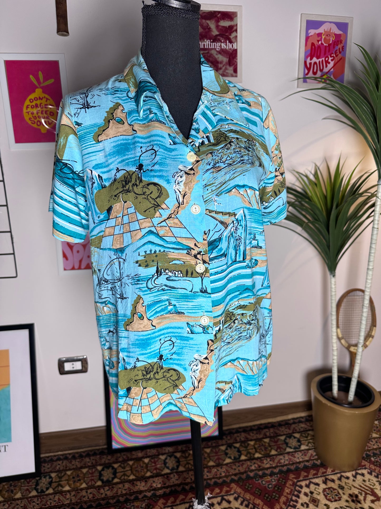 Map Vintage Shirt (Large)