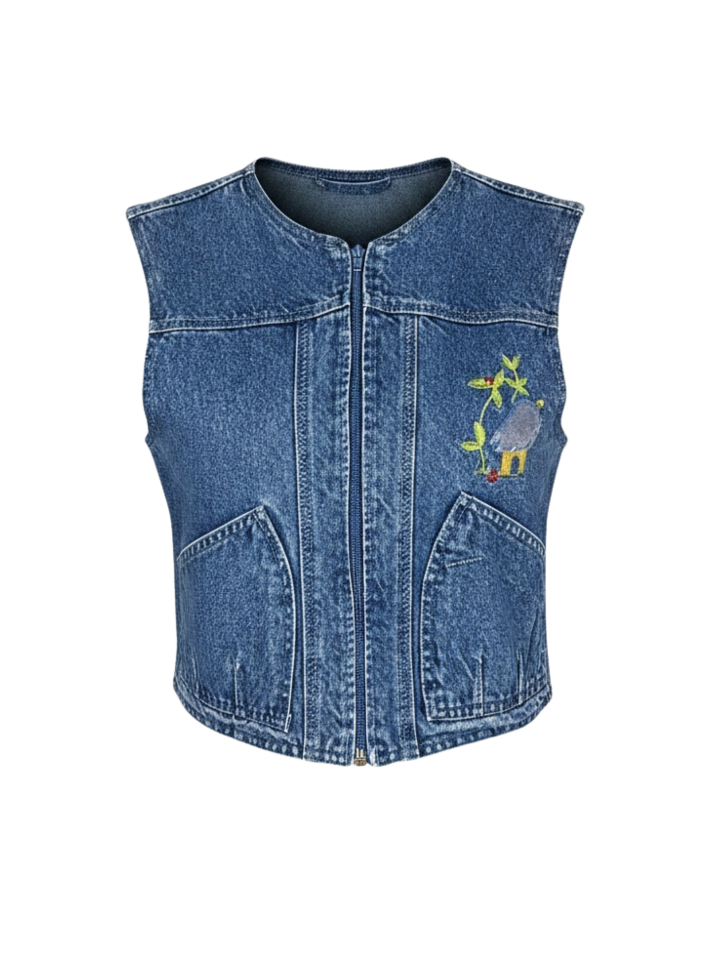 Denim Vest (Medium)