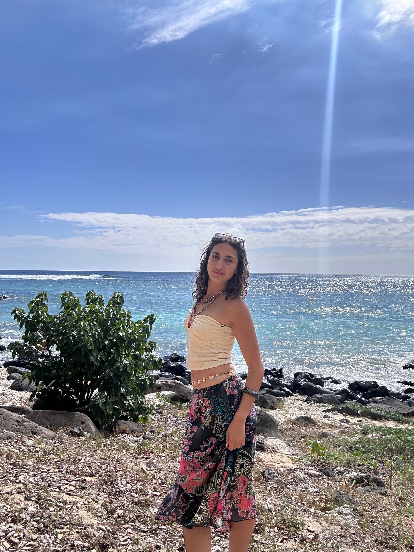 Patterned Y2K skirt (Medium)