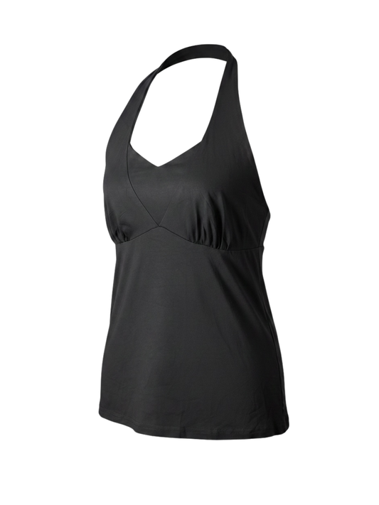 Black Halter Top (Medium)