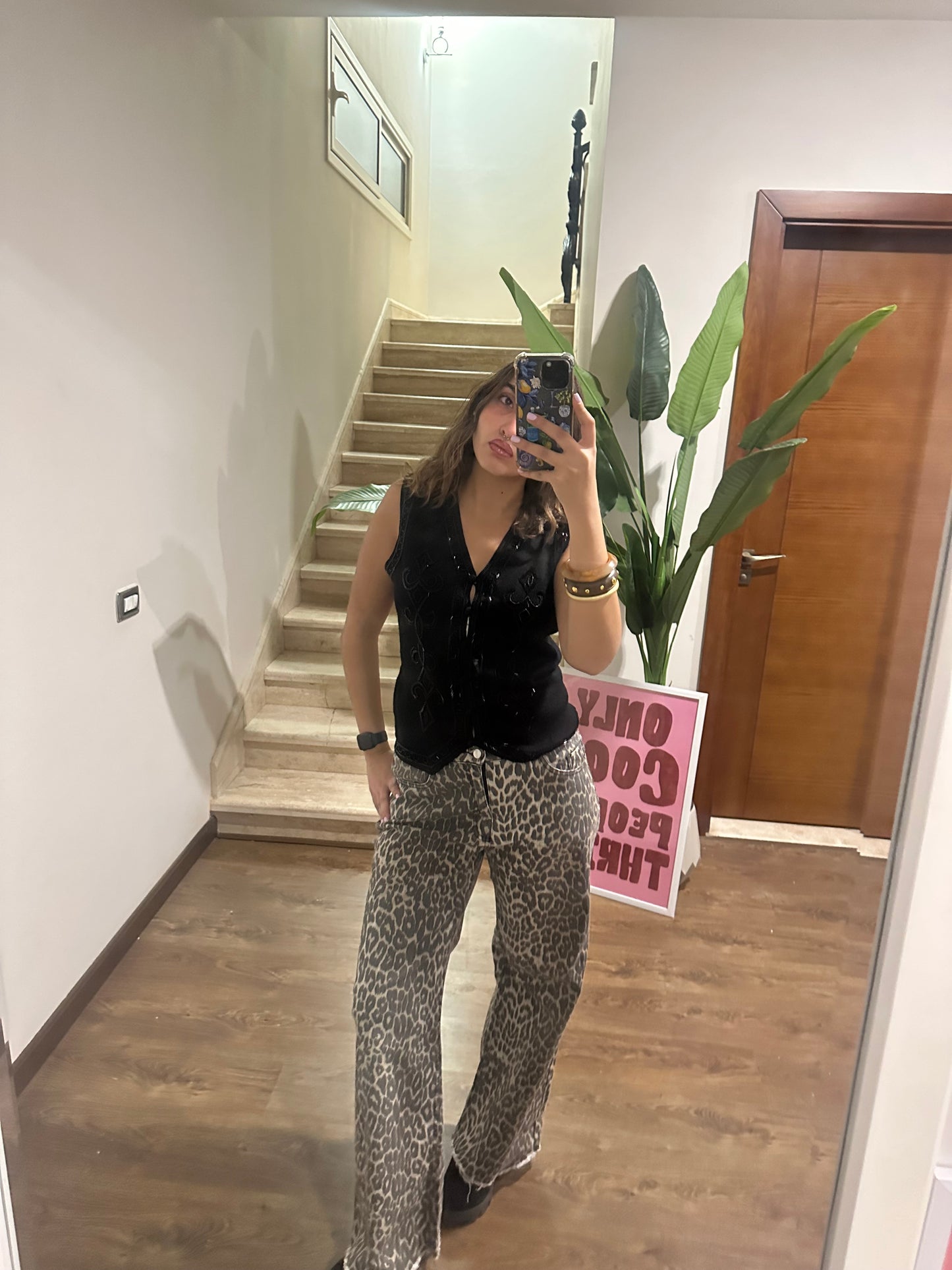 Vintage St Michael Beaded Knit