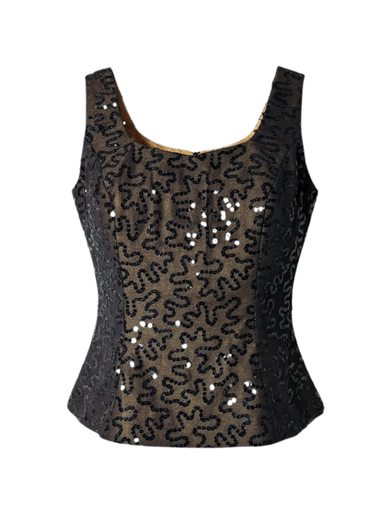 Fitted Beaded Top (Small)