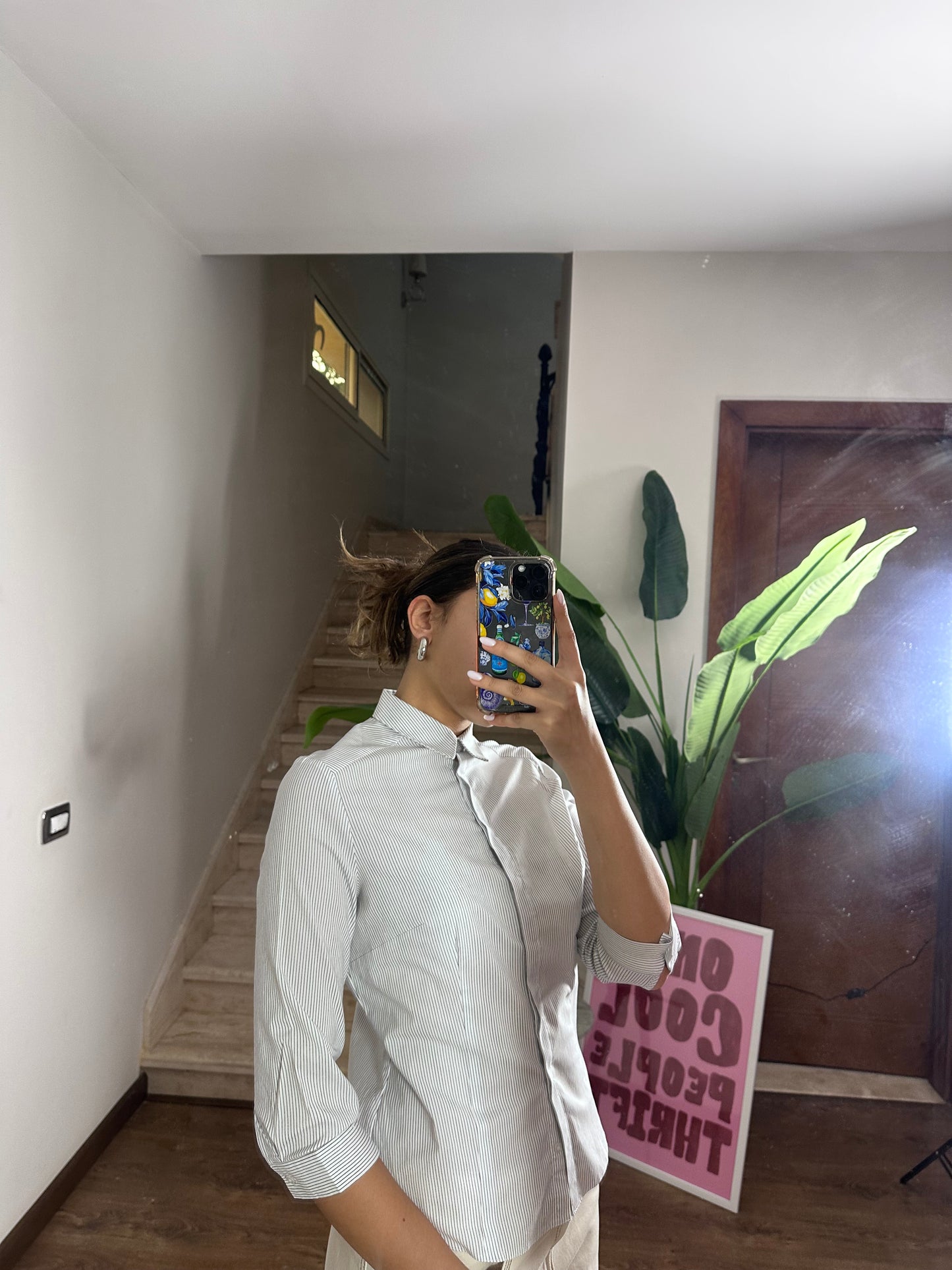 B&W Striped Shirt (Medium)