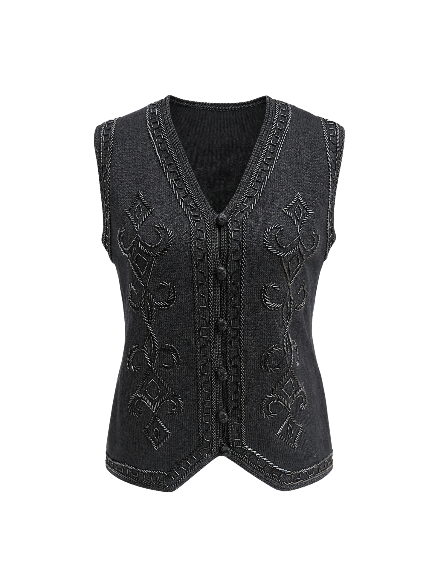 Vintage St Michael Beaded Knit