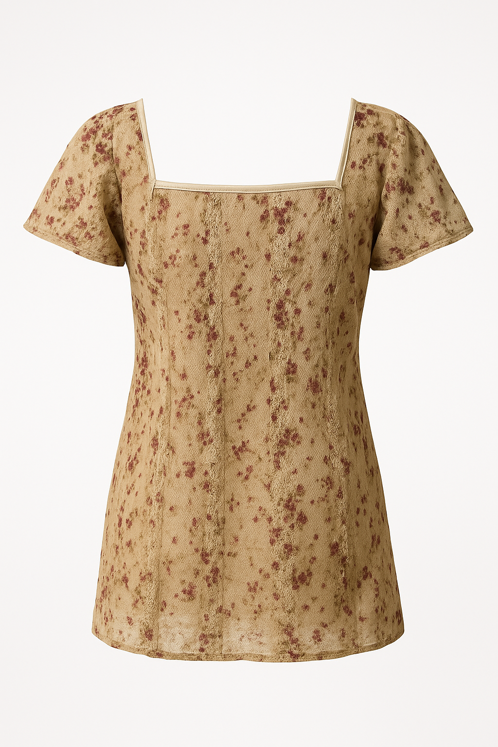 Floral Ruffle Blouse