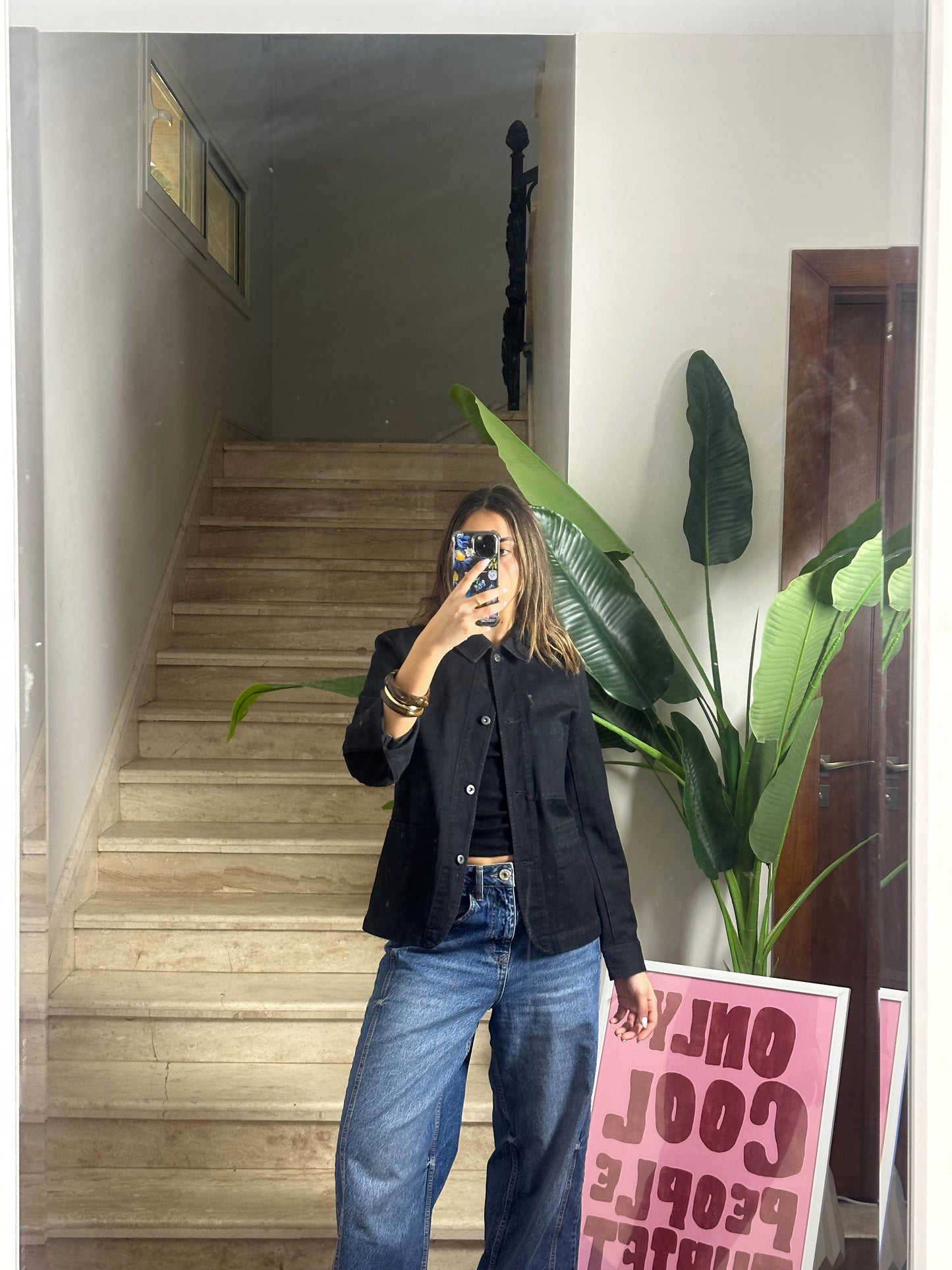 Oversized Minimalist Denim (Medium)
