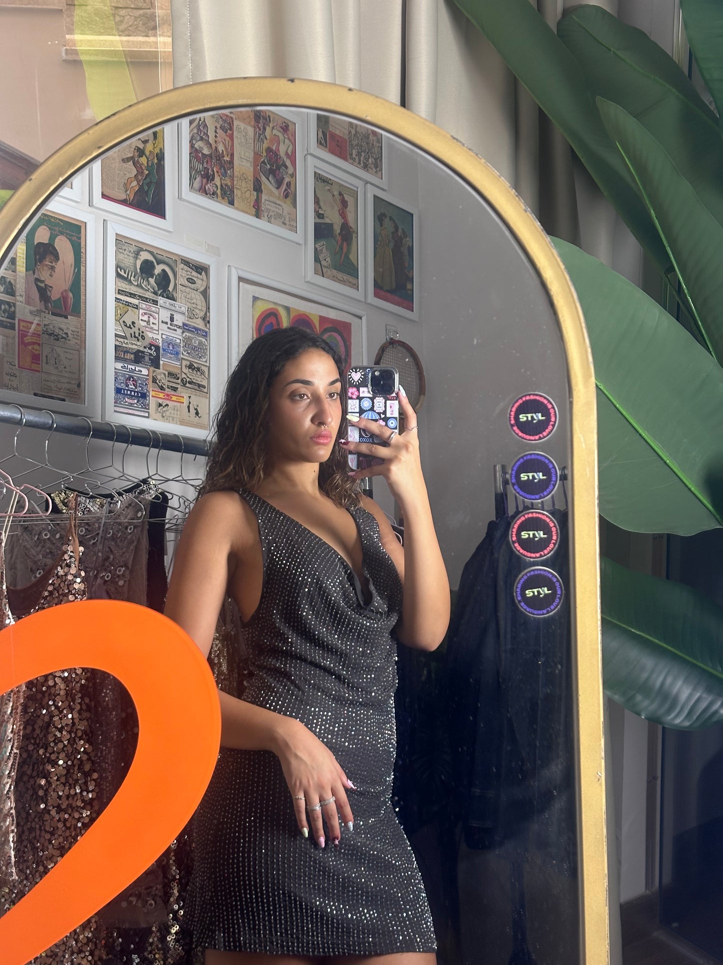 Crawl Sequin Dress (Medium)
