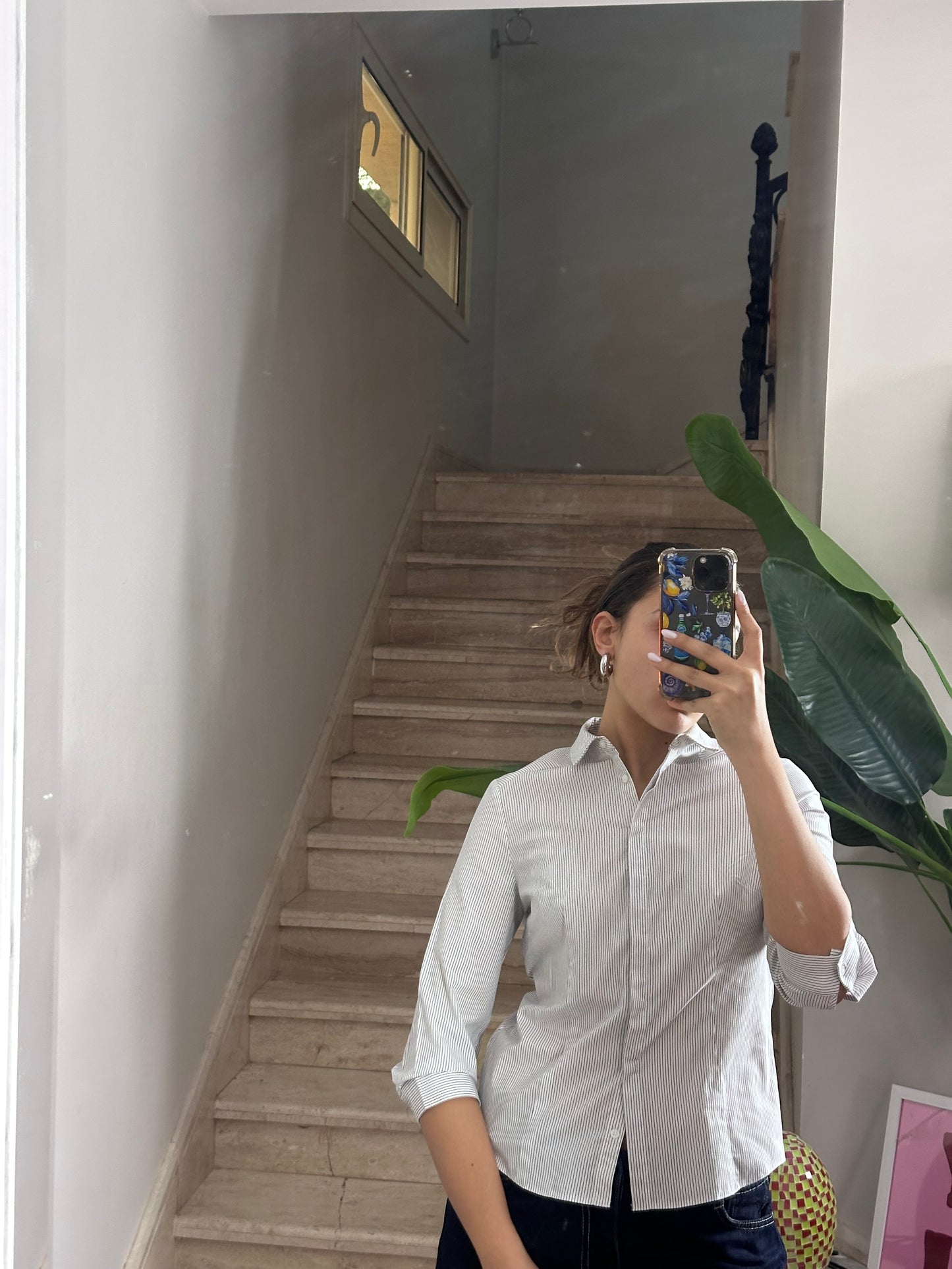B&W Striped Shirt (Medium)