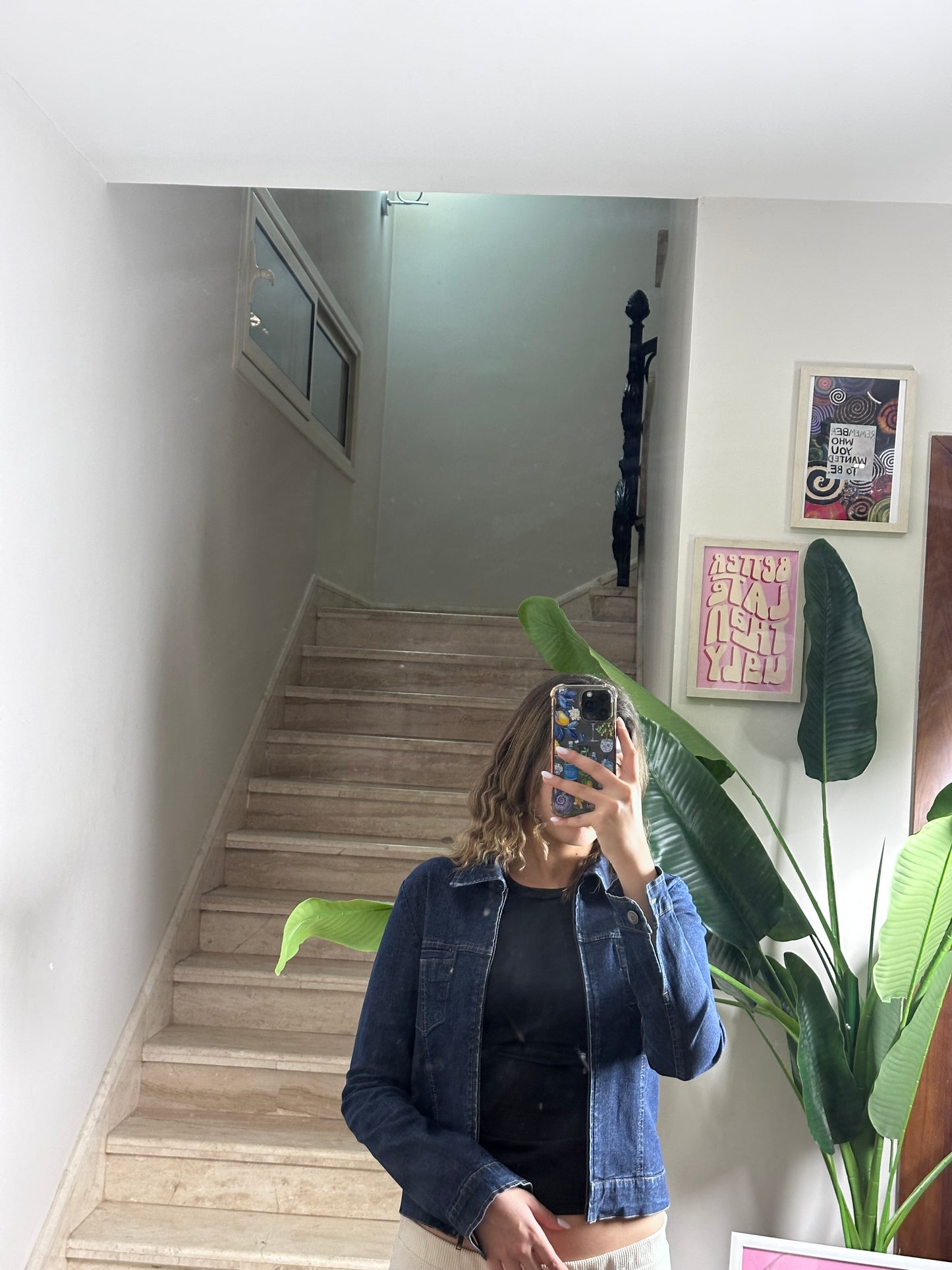 Dark Wash Fitted Denim (Medium)