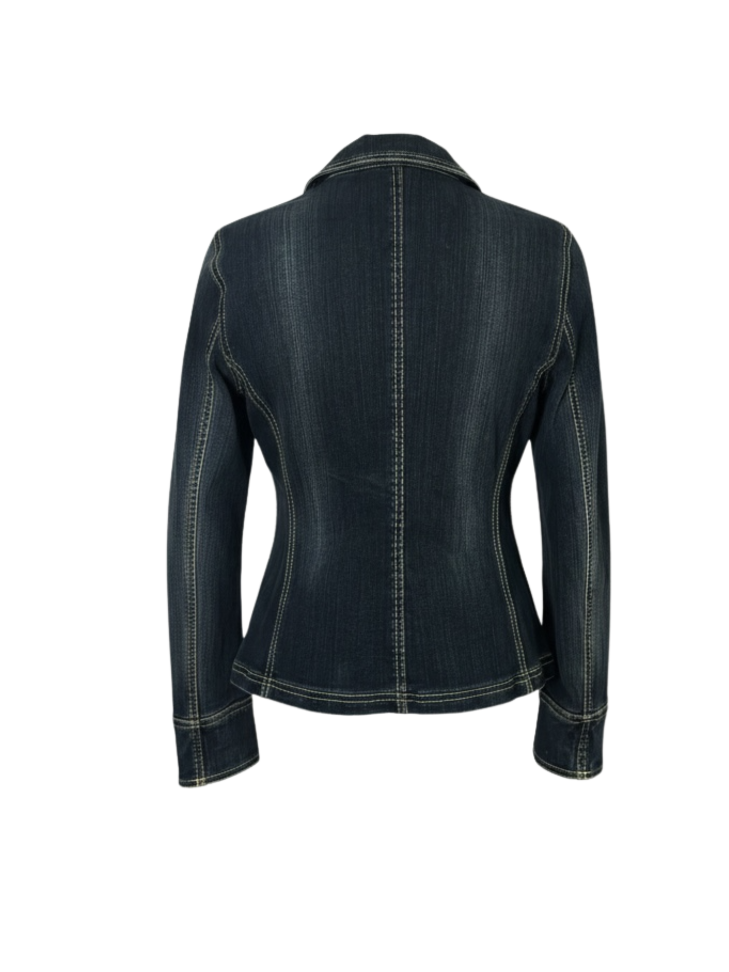 Gold Buttoned Denim (Large)