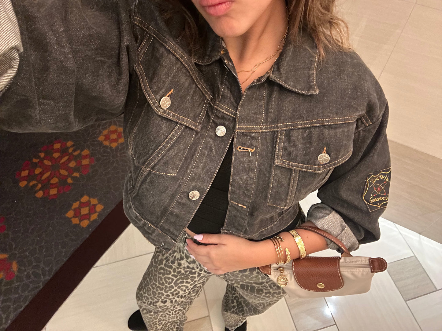 Vintage Cropped Denim