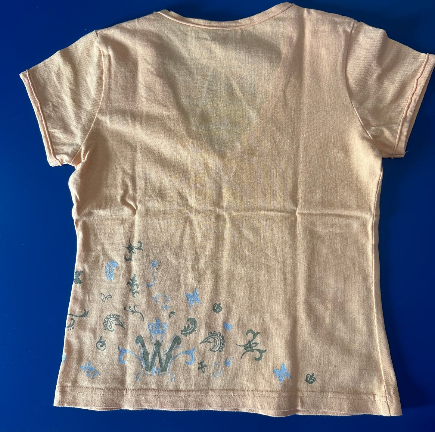 Peach Graphic Tee (Small)