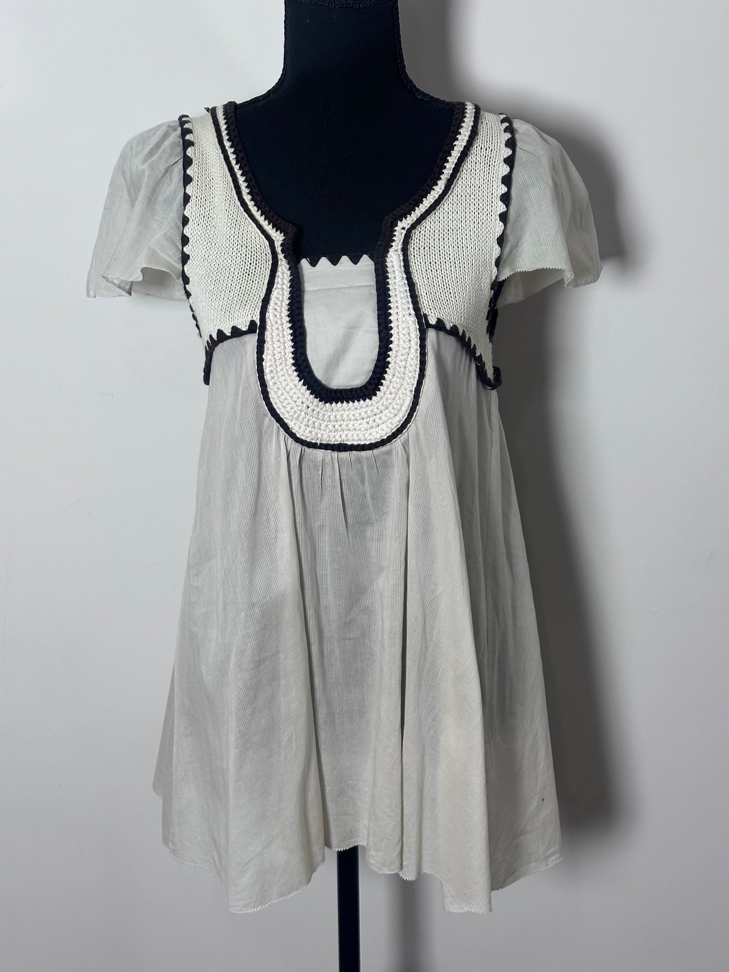 Cream Crochet Cover Up (Small)