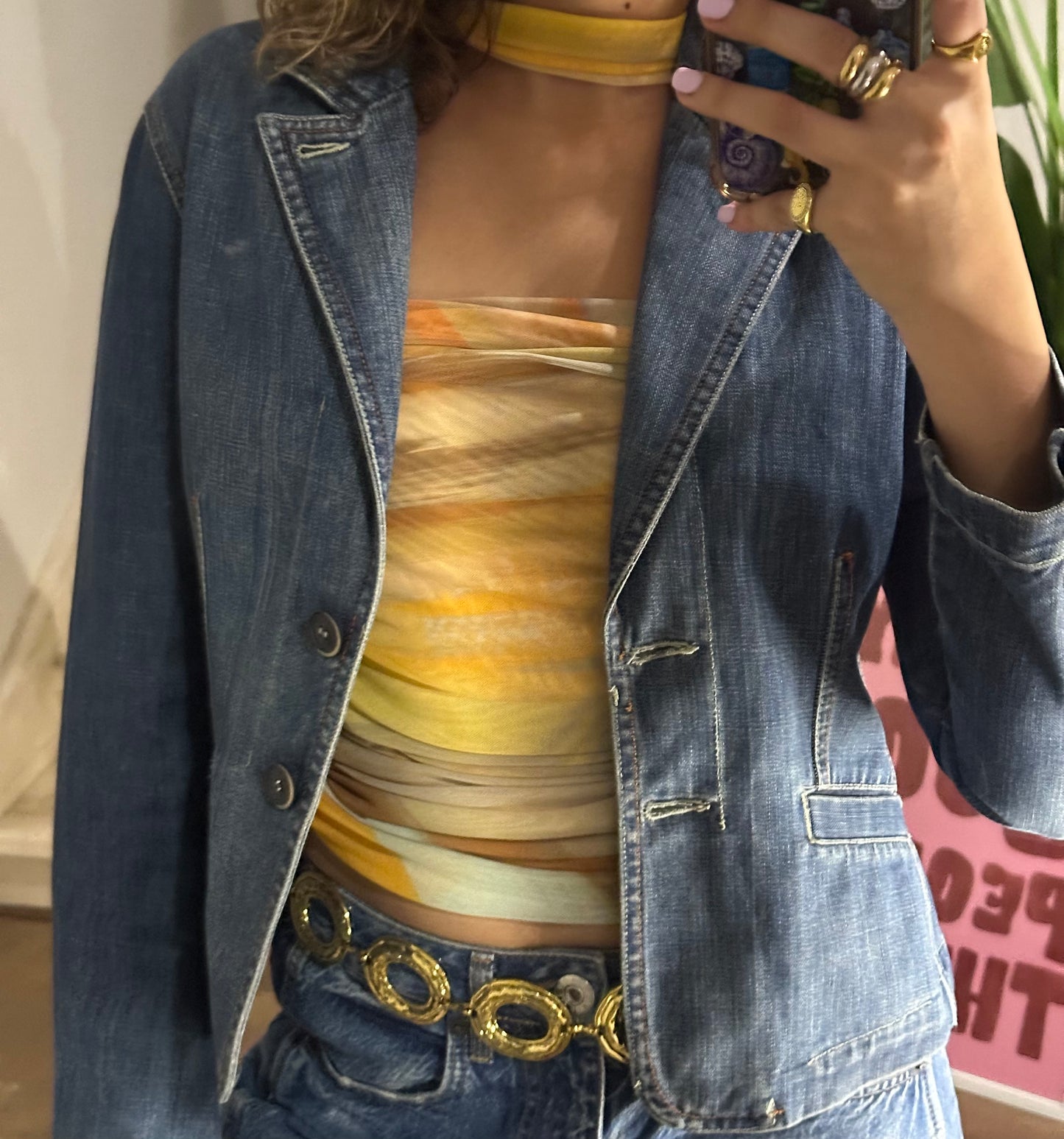 Fitted Archived Denim (Small)