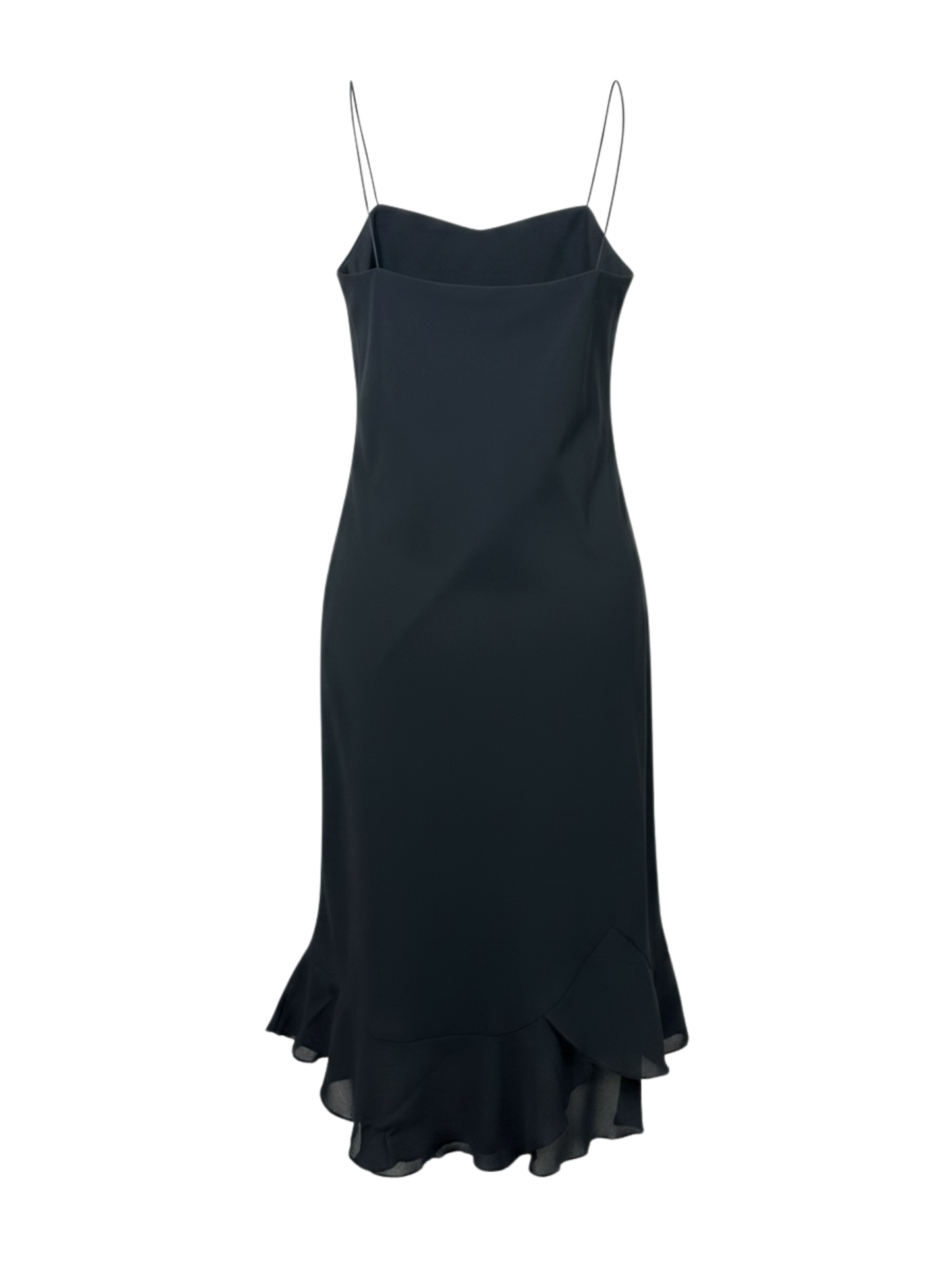 Black Ruffled Dress (Large)