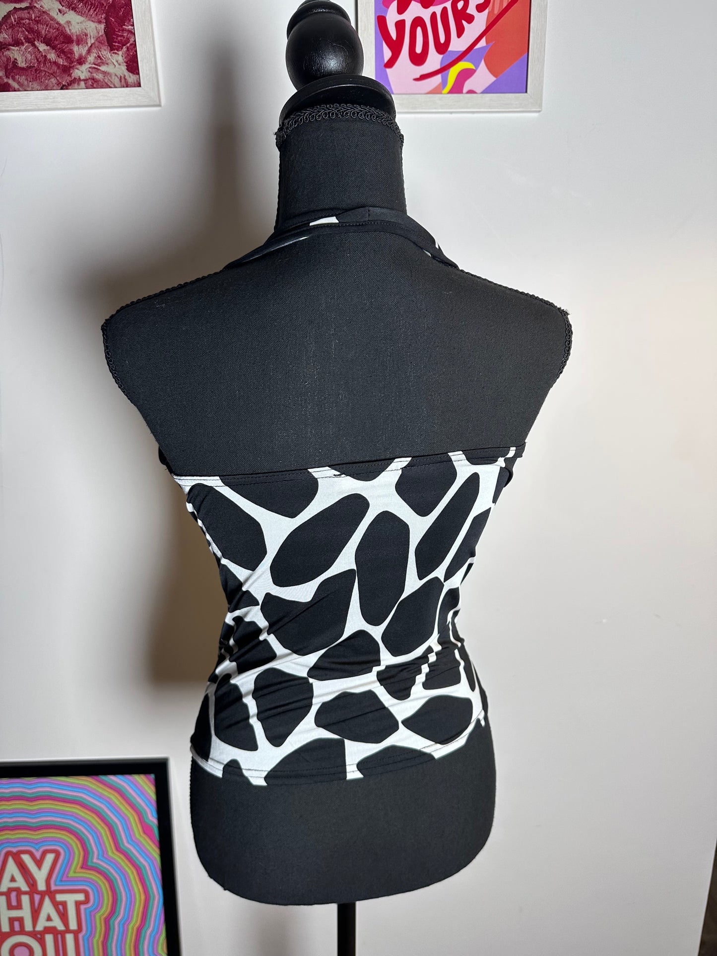Halter Print Top (Medium)